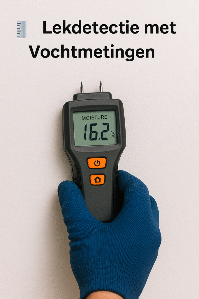 lekdetectie met vochtmetingen lekdetectie met vochtmetingen