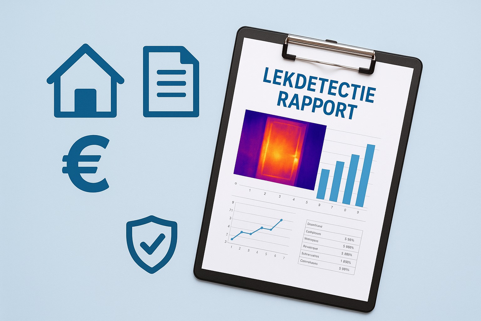 Vochtmetingen lekdetectie